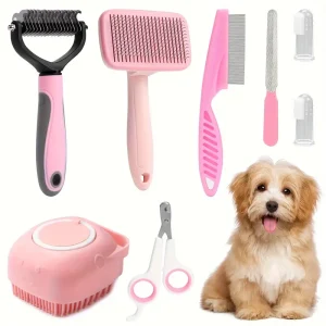 All In One Pet Grooming Set (PGS4) 8pcs