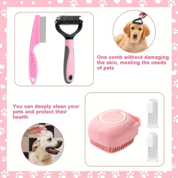 All In One Pet Grooming Set (PGS4) 8pcs - Image 3