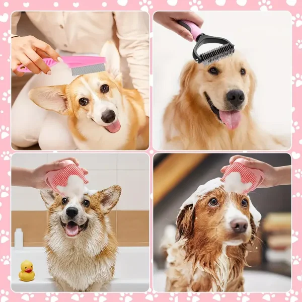 All In One Pet Grooming Set (PGS4) 8pcs - Image 4
