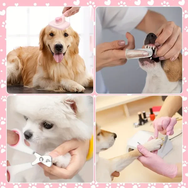 All In One Pet Grooming Set (PGS4) 8pcs - Image 7
