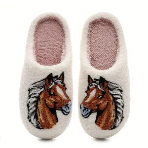 Horse Print Slippers (HPS1)