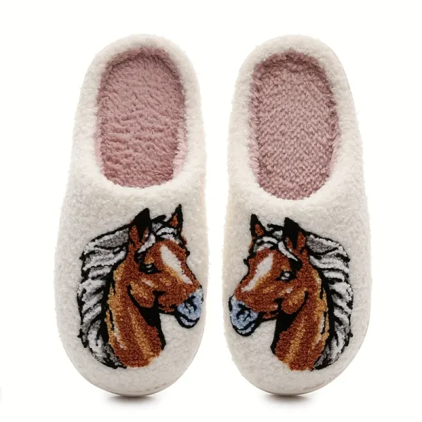 Horse Print Slippers (HPS1)