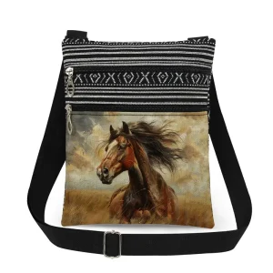 Horse Print Shoulder Bag (HSB12)