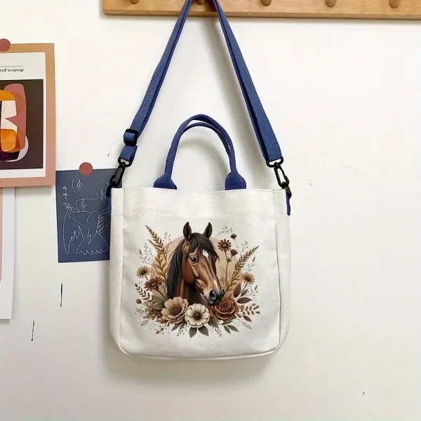 Floral Horse Shoulder Bag 2 (HSB15)