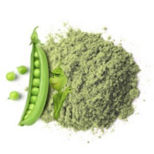 Pea powder protein