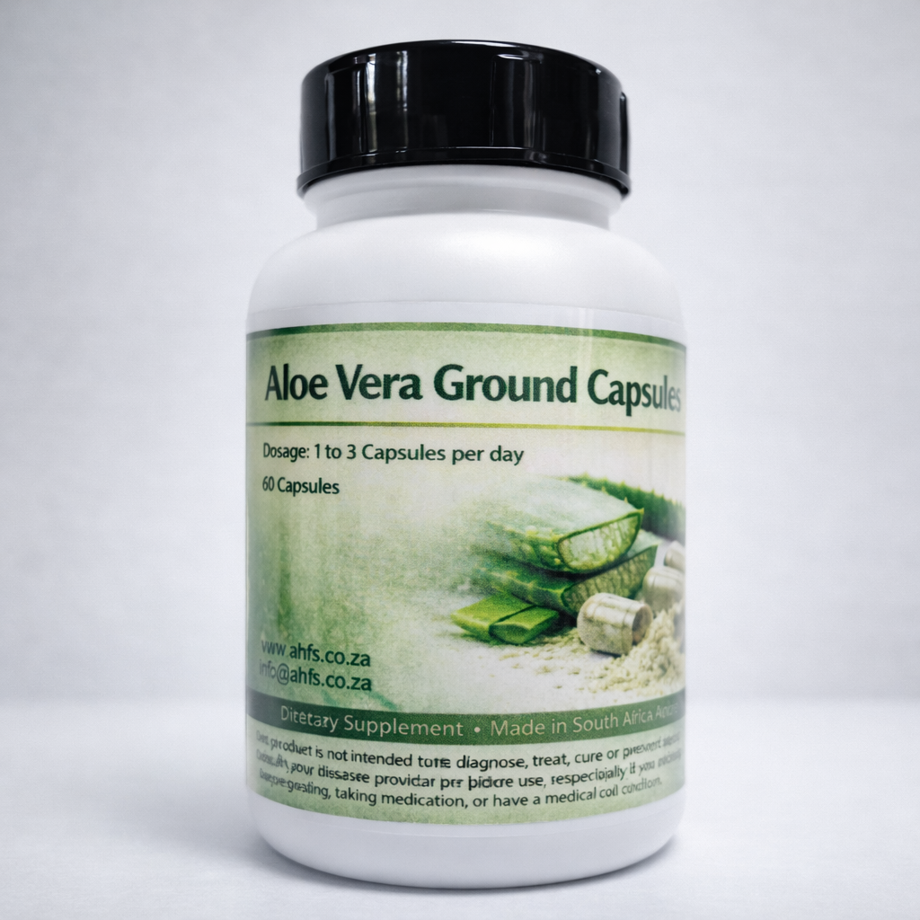 Aloe Vera Ground Capsules