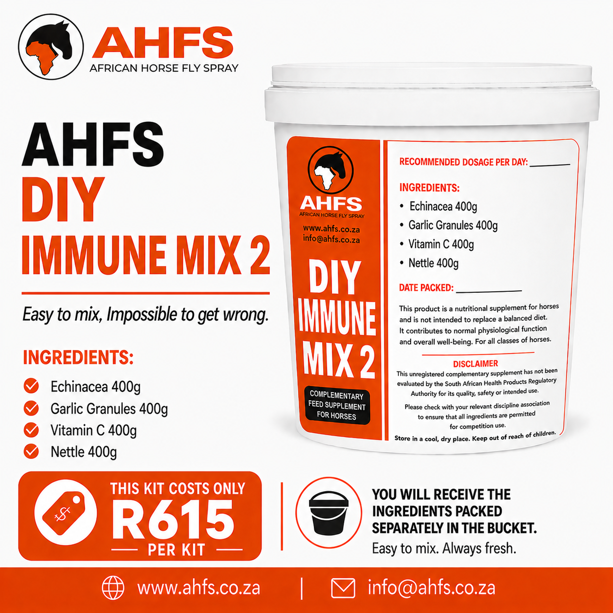 DIY Immune Mix 2 - Weekend Special!