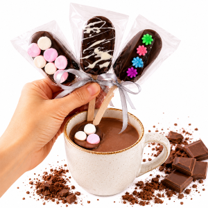 Hot Chocolate Stirrers (Made with Belgium Chocolate)