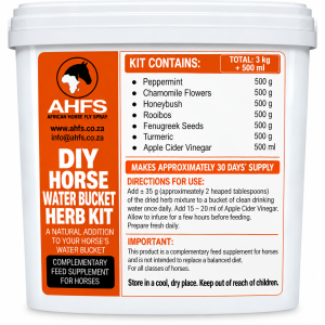 DIY Horse Water Bucket Herb Kit
