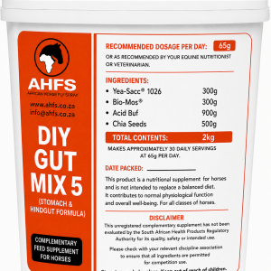 DIY Gut Mix 5 (Stomach & Hindgut Formula)