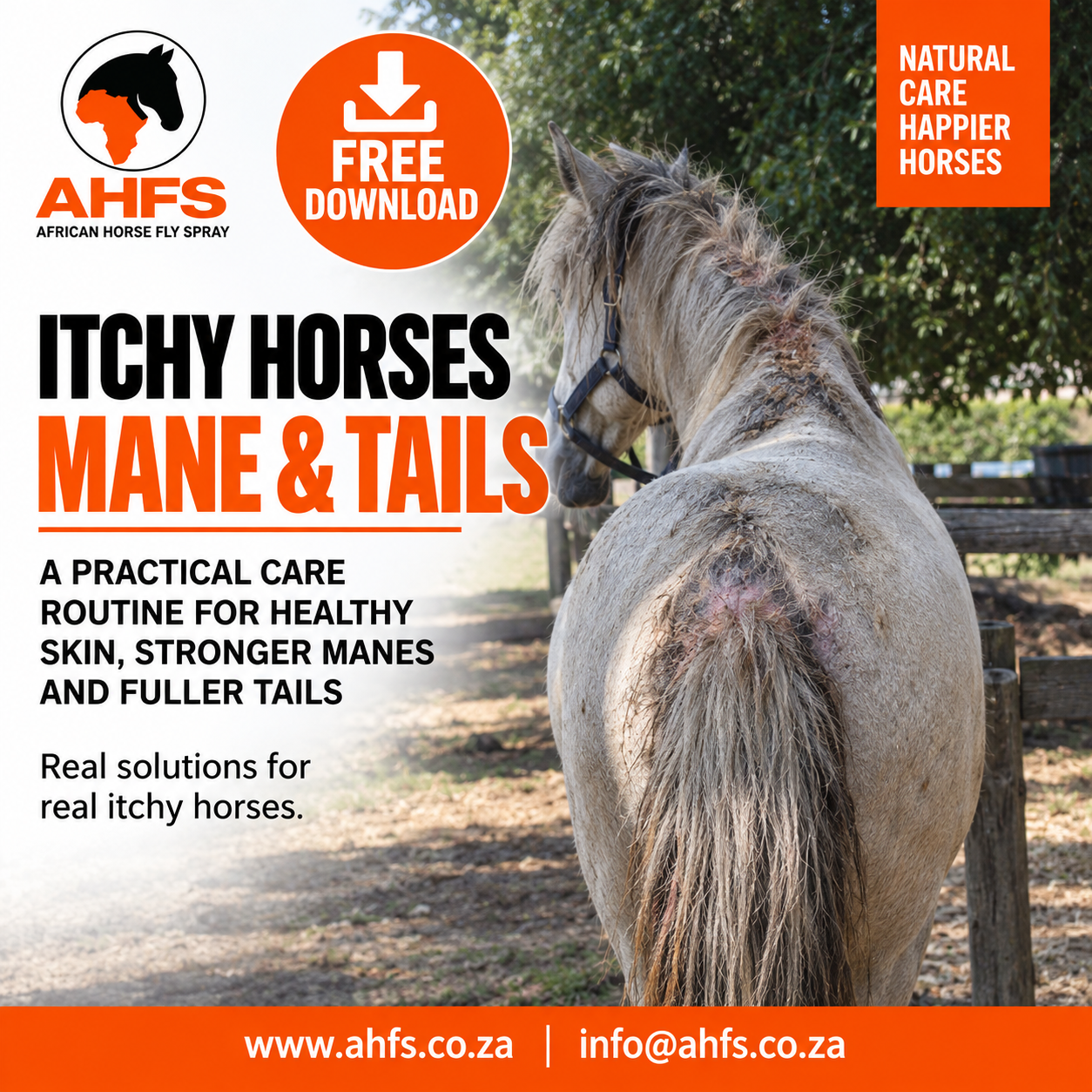 FREE Ichy Horses, Mane and Tails - AHFS Educational eBook