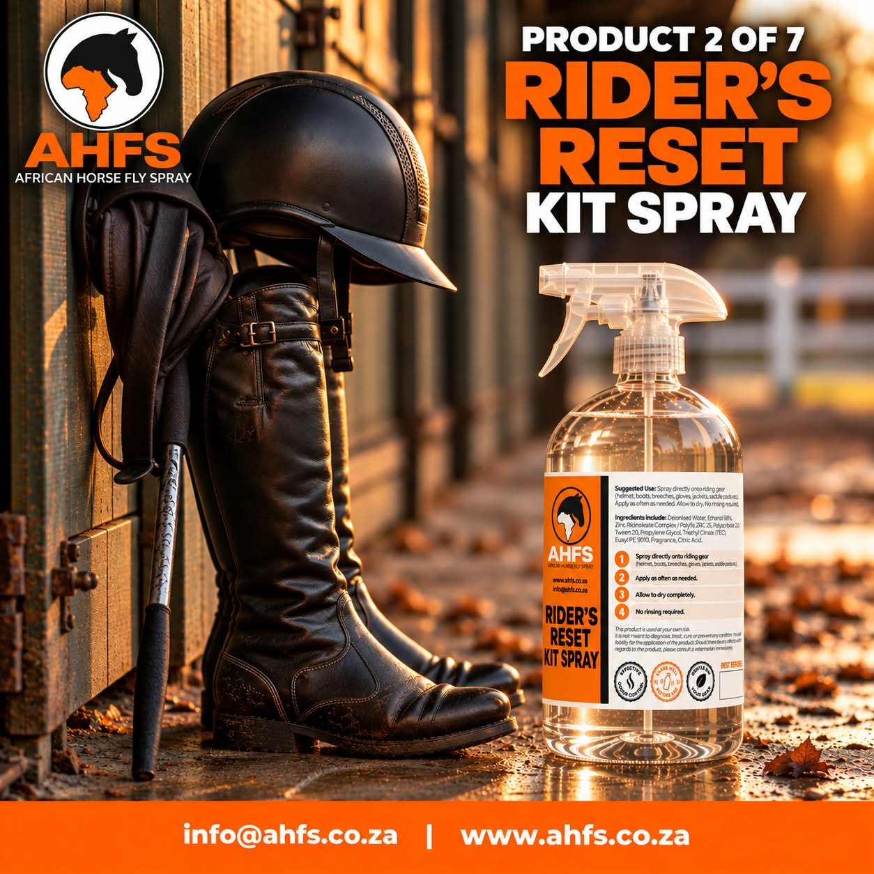 Riders Reset Kit Spray - Image 2