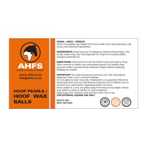 Hoof Pearls - Hoof Wax Ball
