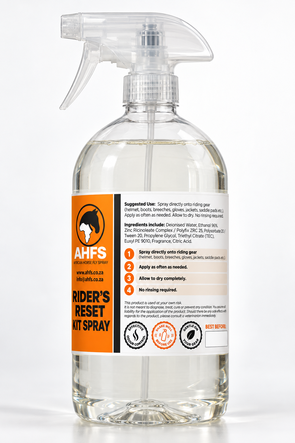 Riders Reset Kit Spray